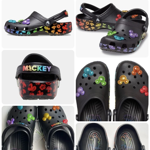 CROCS Shoes Crocs X Disney Rainbow Pride Celebration Mickey Mouse